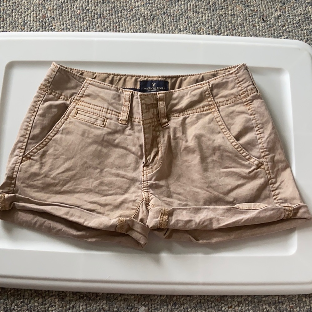 American Eagle Khaki Shorts